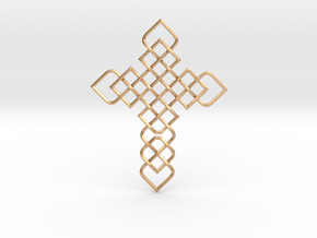 Knots Cross in Natural Bronze