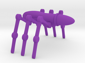 Arachnoid Drone in Purple Processed Versatile Plastic