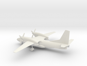 Antonov An-32P Firefighting in White Natural Versatile Plastic: 1:144