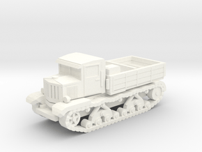 15mm Voroshilovets tractor (low detail) in White Processed Versatile Plastic