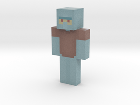 Pierrot | Minecraft toy in Natural Full Color Sandstone