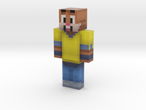 nesquik | Minecraft toy in Natural Full Color Sandstone