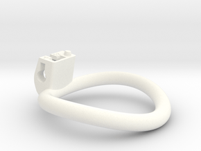 Cherry Keeper Ring - 52mm -6° in White Processed Versatile Plastic