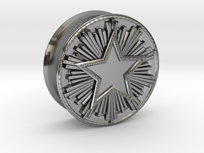 CS:GO - Service Medal Tunnel  in Fine Detail Polished Silver