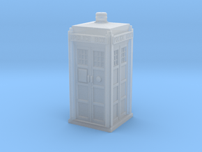 Dr.Who Tardis phone booth in Smoothest Fine Detail Plastic: 1:87 - HO