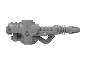 Mini Knight - Fulmination Cannon in Tan Fine Detail Plastic
