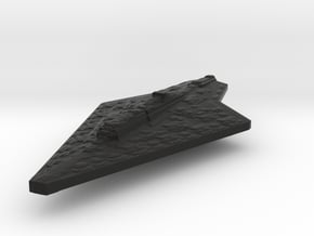 Assertor-Class star dreadnought -BLACK,WHITE,STEEL in Black Natural Versatile Plastic