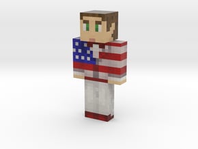 James | Minecraft toy in Natural Full Color Sandstone