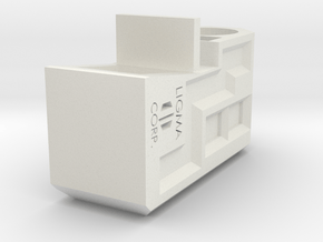 LIGMA CORP. Custom Compensator for TM 4.3 Hi-Capa in White Natural Versatile Plastic