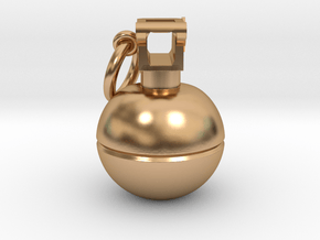 CS:GO - Grenade Pendant in Polished Bronze
