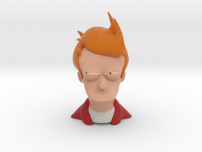 Fry Suspicious in Natural Full Color Sandstone