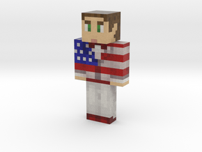 James | Minecraft toy in Natural Full Color Sandstone