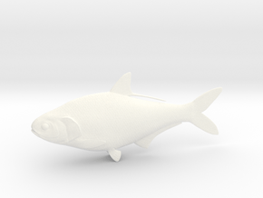 Gizzard Shad 120mm (4.7") in White Processed Versatile Plastic