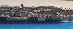 1/1250 Scale USS John F Kennedy CV-67 in Tan Fine Detail Plastic