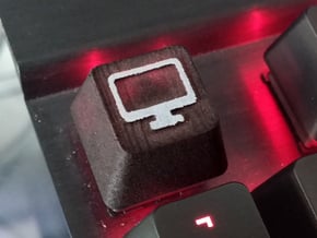 Cherry MX Computer Keycap in White Natural Versatile Plastic