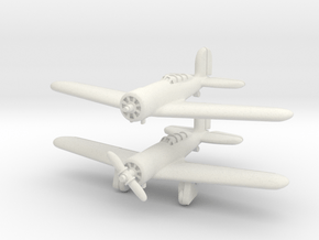 Lockheed Altair (2 models set) 1/285 in White Natural Versatile Plastic
