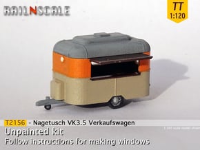 Nagetusch VK3.5 Verkaufswagen (TT 1:120) in Tan Fine Detail Plastic