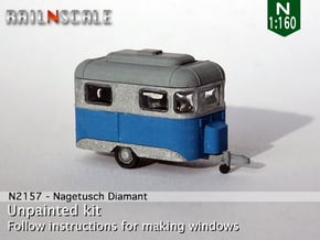 Nagetusch Diamant (N 1:160) in Smooth Fine Detail Plastic