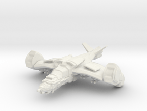 Gremlin Gunship, 15mm in White Natural Versatile Plastic