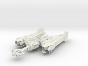 Klingon Sarcophagus V2 in White Natural Versatile Plastic