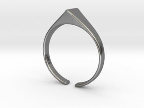 Langlifis ok heila ring in Polished Silver