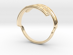 Women's - Gem (Ready) Ring #2 in 14k Gold Plated Brass