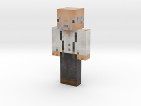 Old_Man_1 | Minecraft toy in Natural Full Color Sandstone