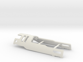 VERSO Chassis PART 3 Cover Bottom in White Natural Versatile Plastic