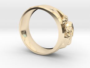 Loving Couple Wedding Ring (or Engagement Ring? in 14K Yellow Gold: 7 / 54