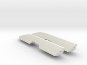 1/1000 Serpens Cruiser Nacelles (part #3 for kit) in White Natural Versatile Plastic