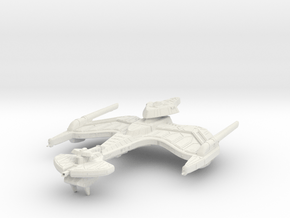 Negh'Var Class BattleCruiser 3" in White Natural Versatile Plastic