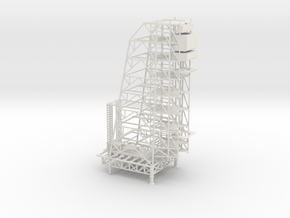 1/500 Scale Apollo Arming Tower in White Natural Versatile Plastic