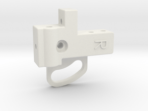 Nrc Right A-Arm mount Adj Front End in White Natural Versatile Plastic