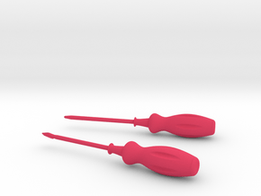 My screw driver in Pink Processed Versatile Plastic: Medium