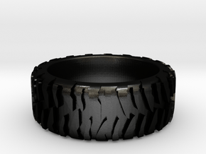 ASJTR-10010-10-Mud Tire in Matte Black Steel
