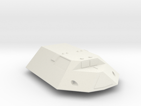 3788 Scale Jindarian Frigate (FF) SRZ in White Natural Versatile Plastic