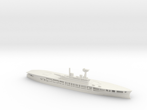 British Aircraft Carrier Eagle in White Natural Versatile Plastic: 1:1200