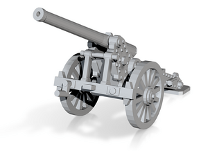 1/48 155mm DeBange cannon test in Tan Fine Detail Plastic