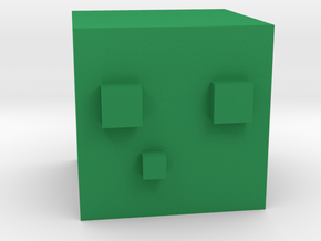 Minecraft[Slime] in Green Processed Versatile Plastic
