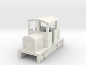 OO9 Cheap and Easy Diesel Centercab  no1 in White Natural Versatile Plastic