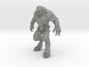 Doom Hellknight 5 inch miniature for games and rpg in Gray PA12