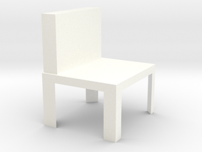 decoration chair in White Processed Versatile Plastic