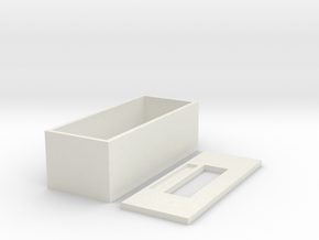 Toilet trays in White Natural Versatile Plastic