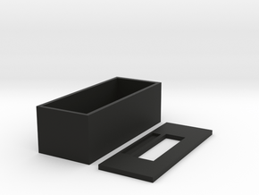 Toilet trays in Black Premium Versatile Plastic