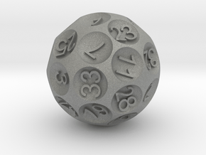 special D36 sphere dice in Gray PA12