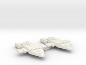 3788 Scale Orion Light Cruisers (2) CVN in White Natural Versatile Plastic