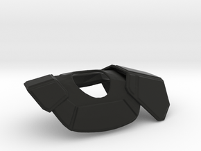 Clone Trooper Pauldron in Black Premium Versatile Plastic