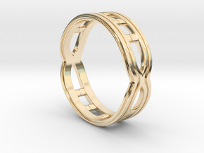 Women's (Helix) Band Ring in 14K Yellow Gold