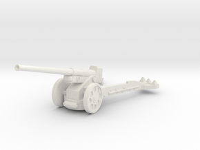 1/144 Cannone da 149/40 mod.35 in White Natural Versatile Plastic