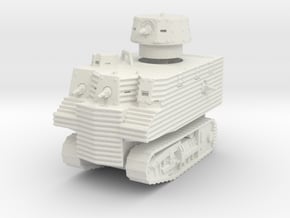 Bob Semple Tank 1/100 in White Natural Versatile Plastic